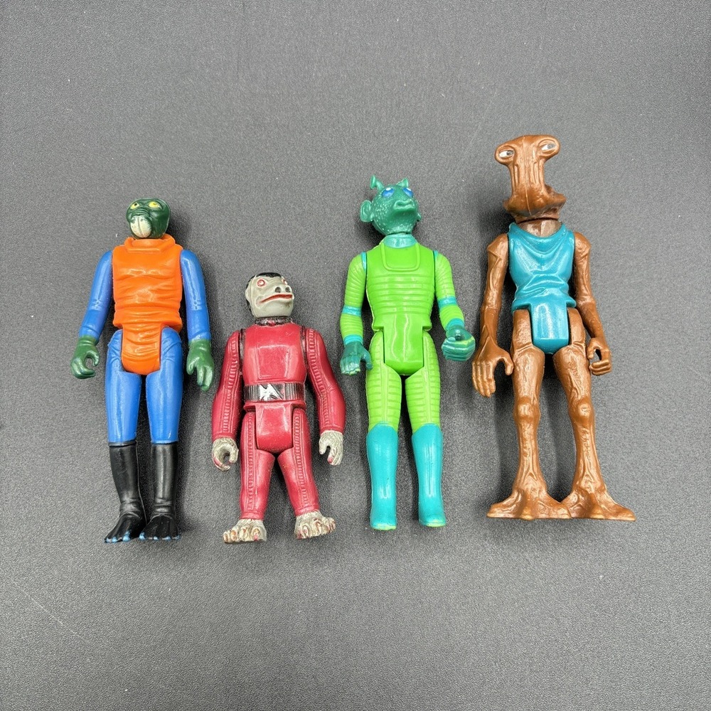 Star Wars Vintage 1978 Greedo Walrusman Hammerhead Snaggletooth Cantina Alien